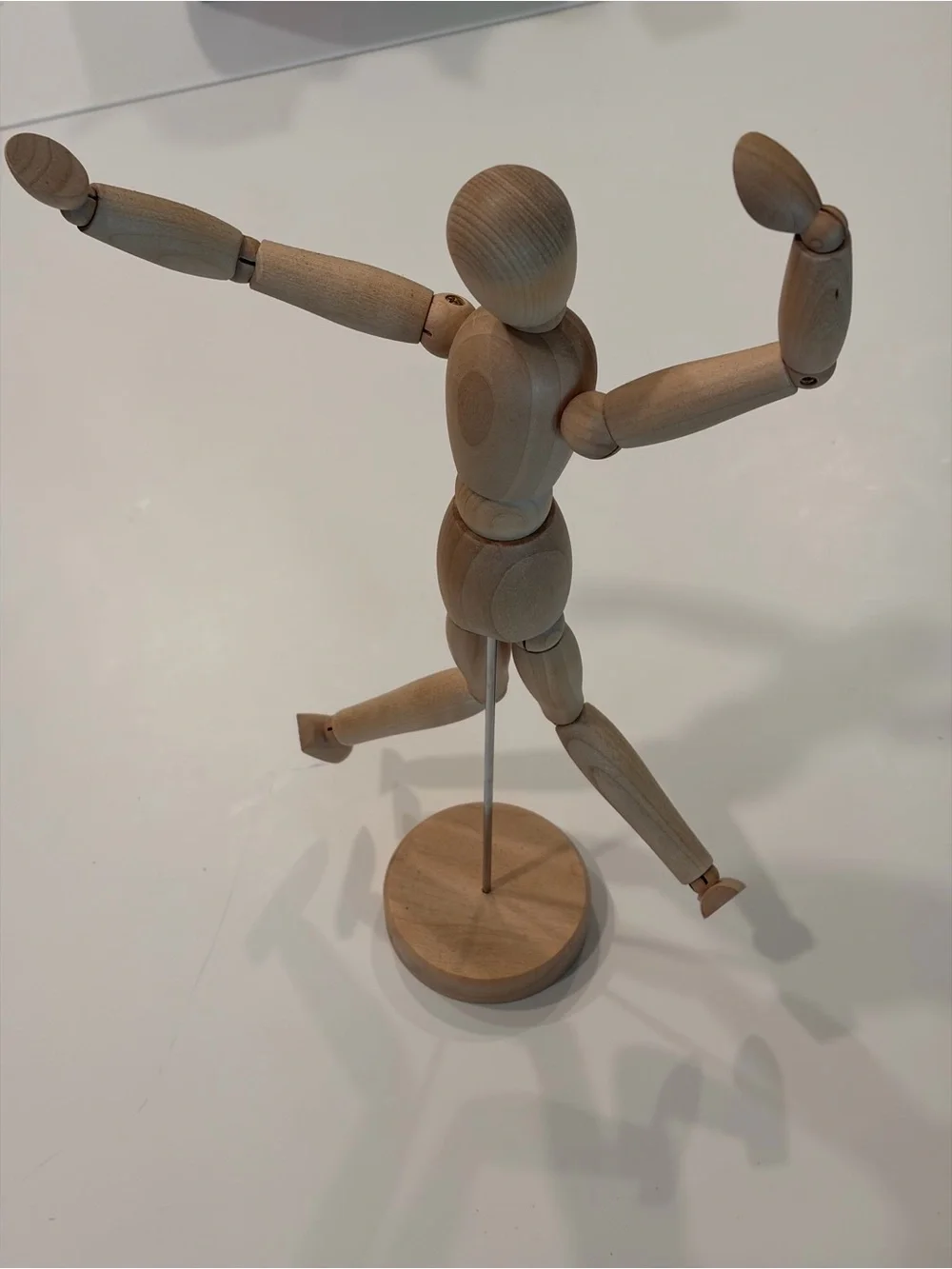 IKEA Natural Wood Artist Figure Neutral